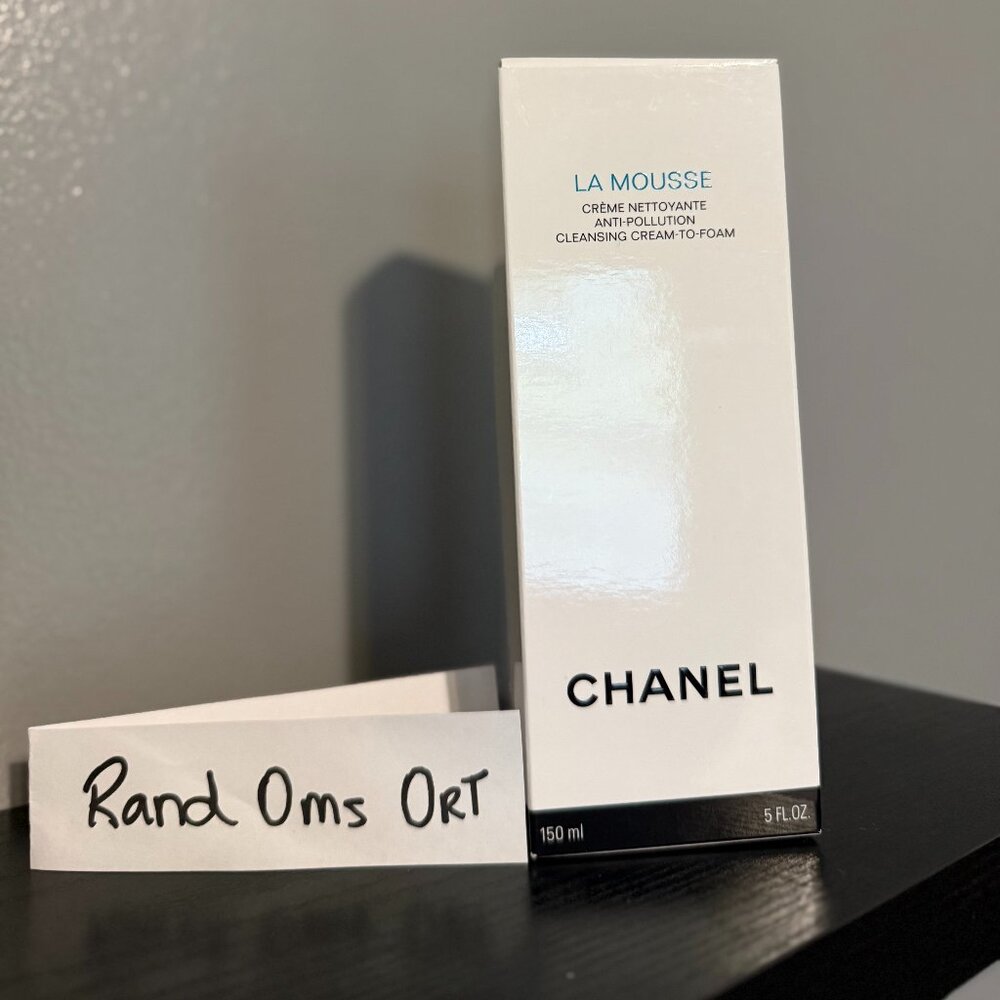 CHANEL LA MOUSSE Camellia Cleanser NEW